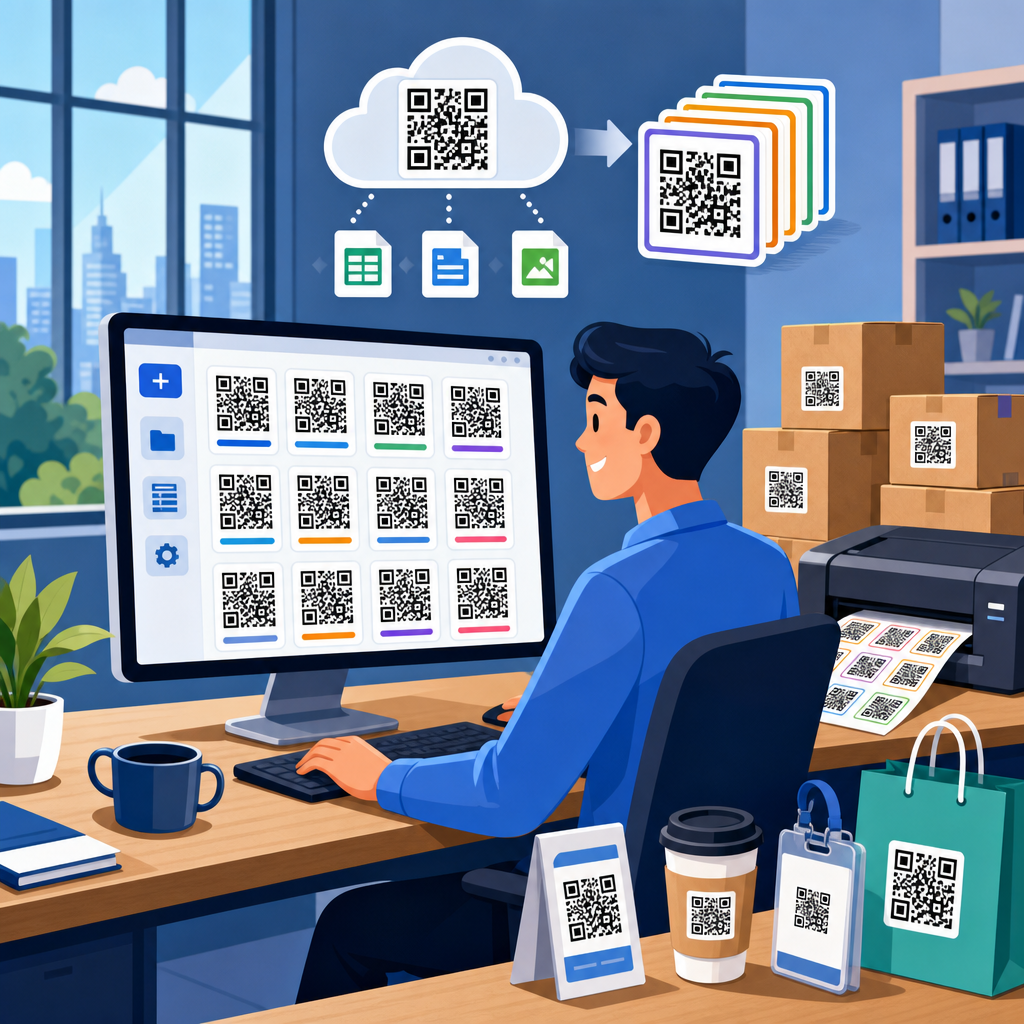 Bulk QR Code Creation for Enterprises