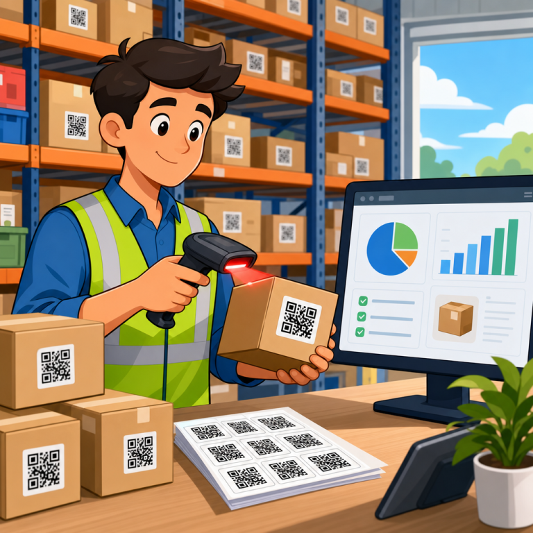 Bulk QR Codes for Inventory Management