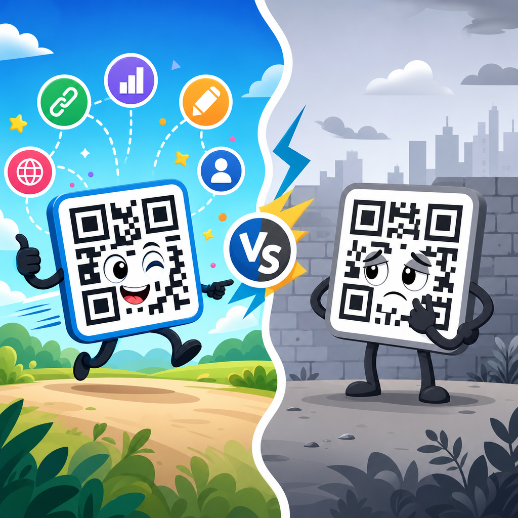 Dynamic vs Static QR Codes: Full Comparison