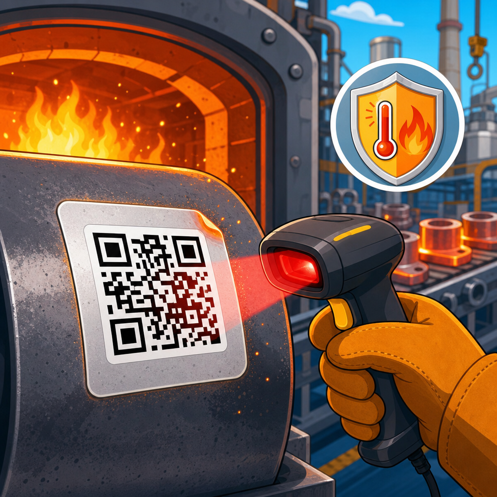 Heat-Resistant QR Code Labels Explained