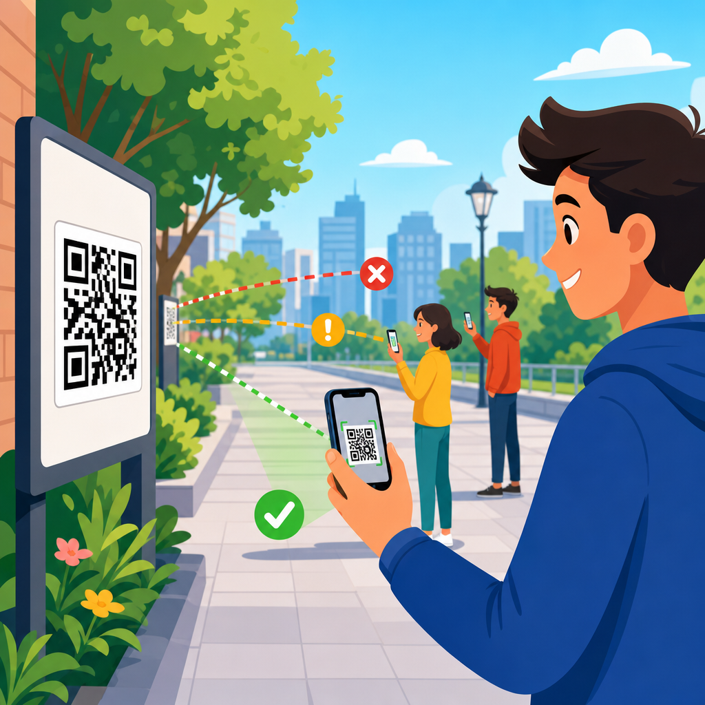 How Distance Affects QR Code Scanning