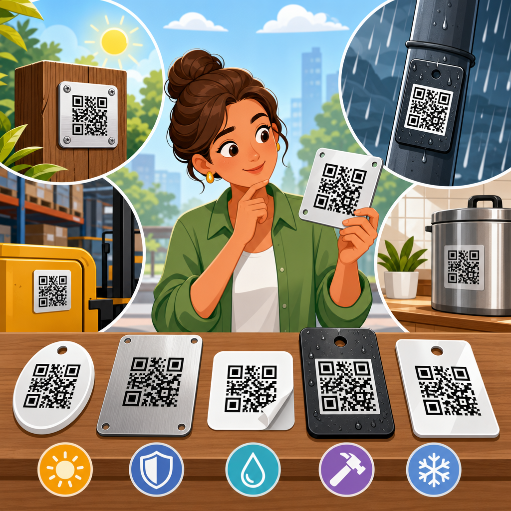 How to Choose the Right Durable QR Code Material