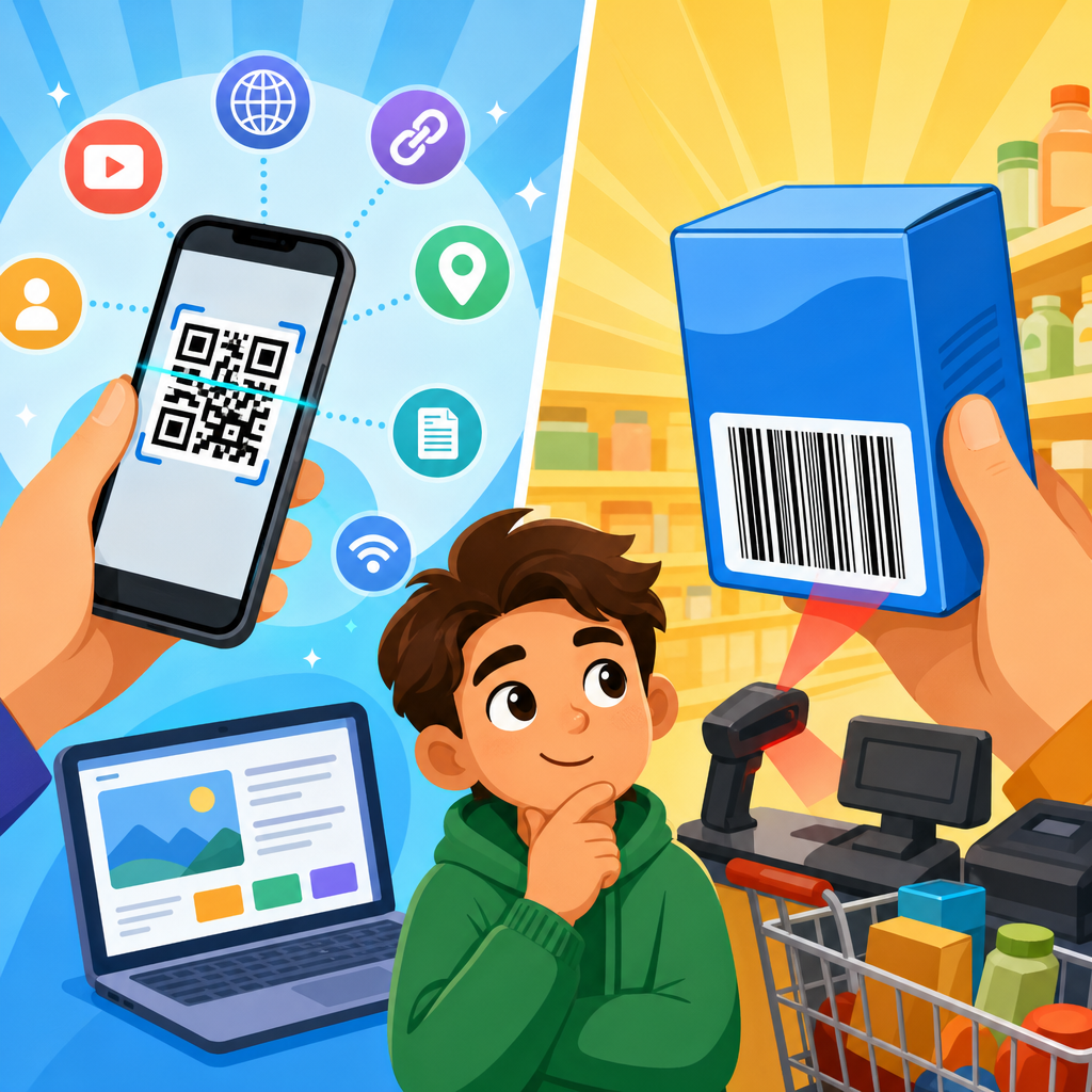What Makes QR Codes Different From UPC Codes?