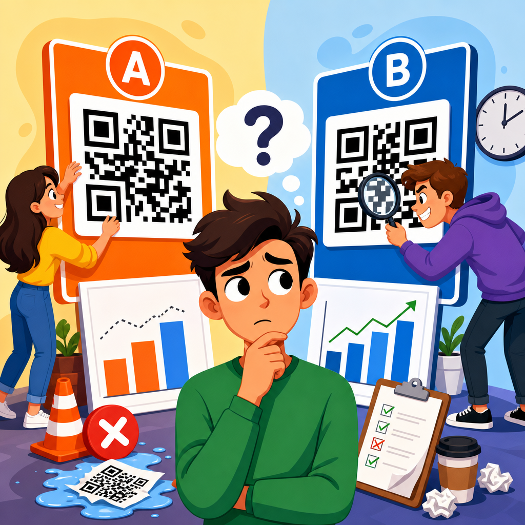 Common A/B Testing Mistakes with QR Codes