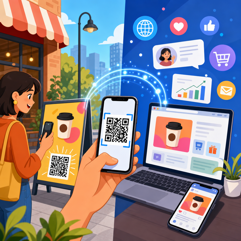 How QR Codes Bridge Offline and Online Marketing
