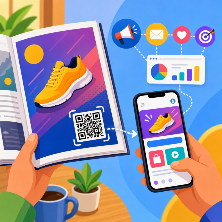 Scan Qr Code Campaign How to Connect Print Ads to Digital Campaigns with QR Codes