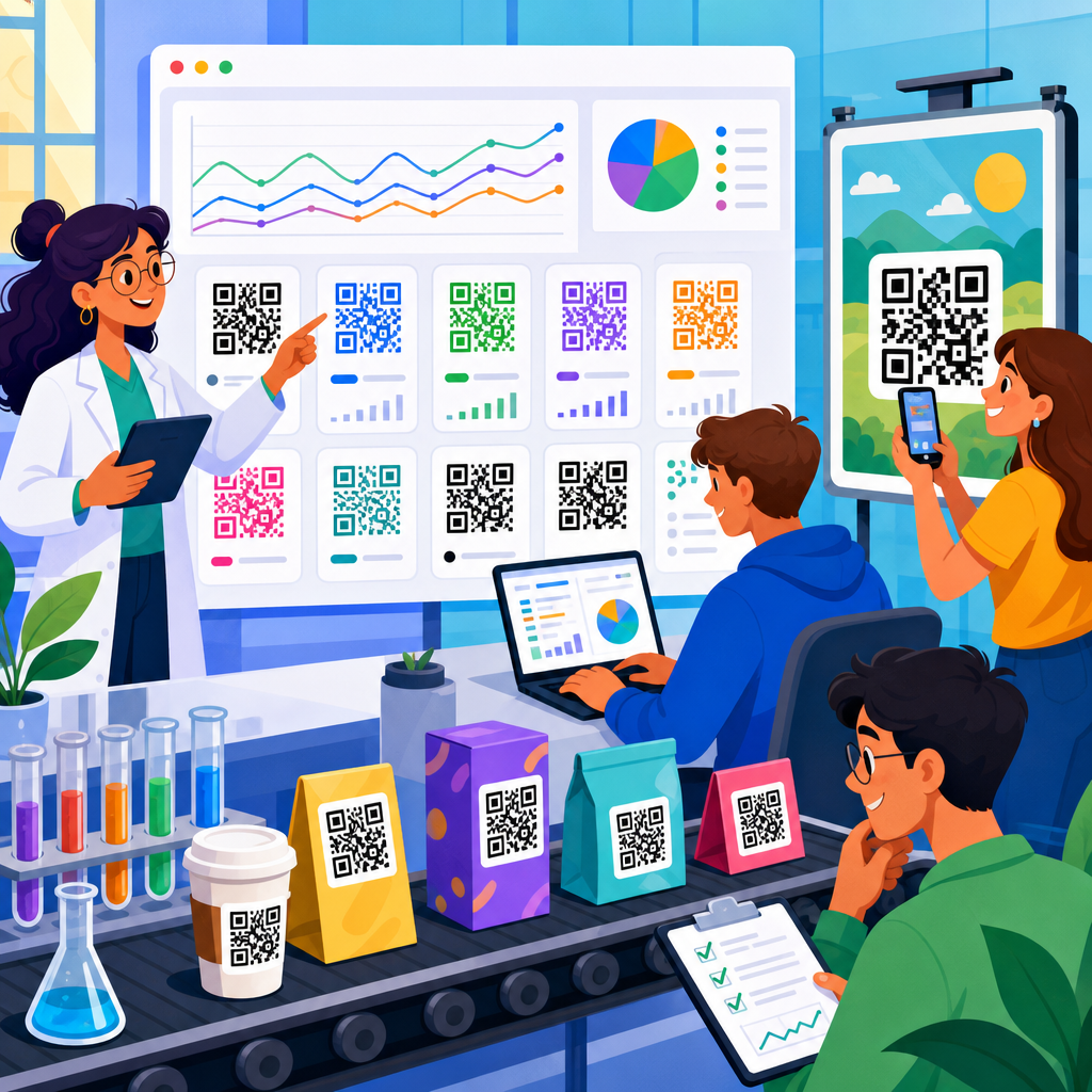 How to Run QR Code Experiments at Scale