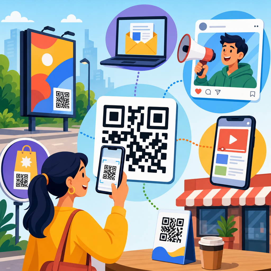 QR Codes for Hybrid Marketing Campaigns