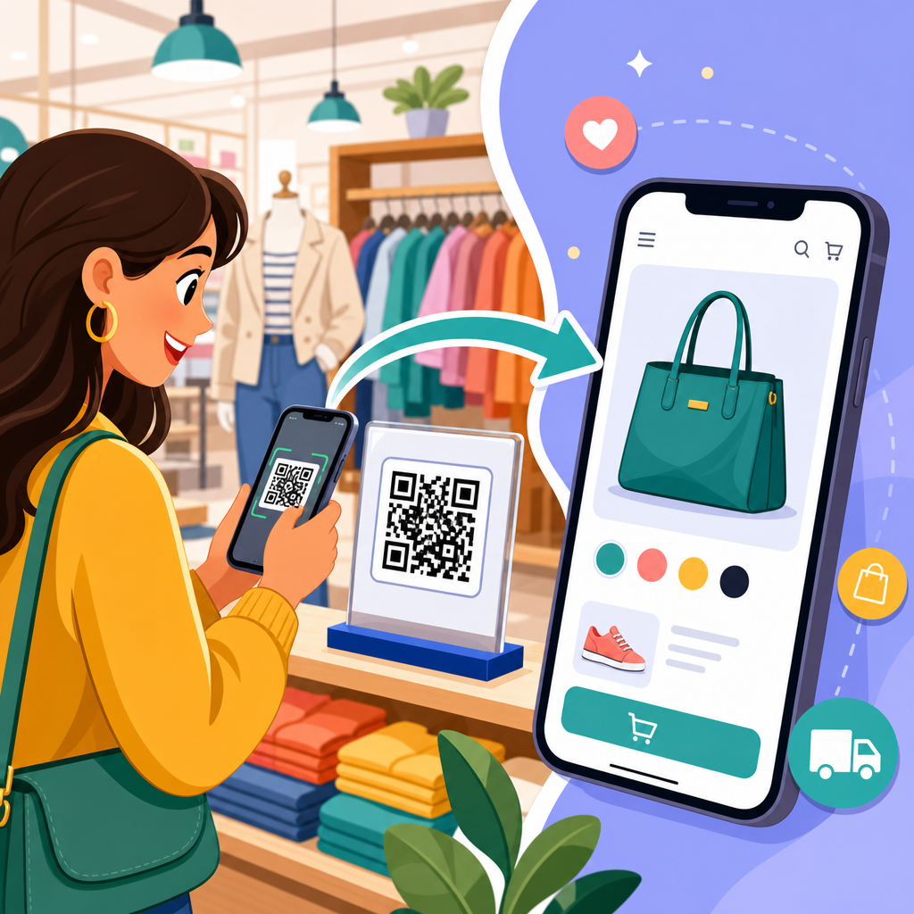 QR Codes for In-Store to Online Conversions