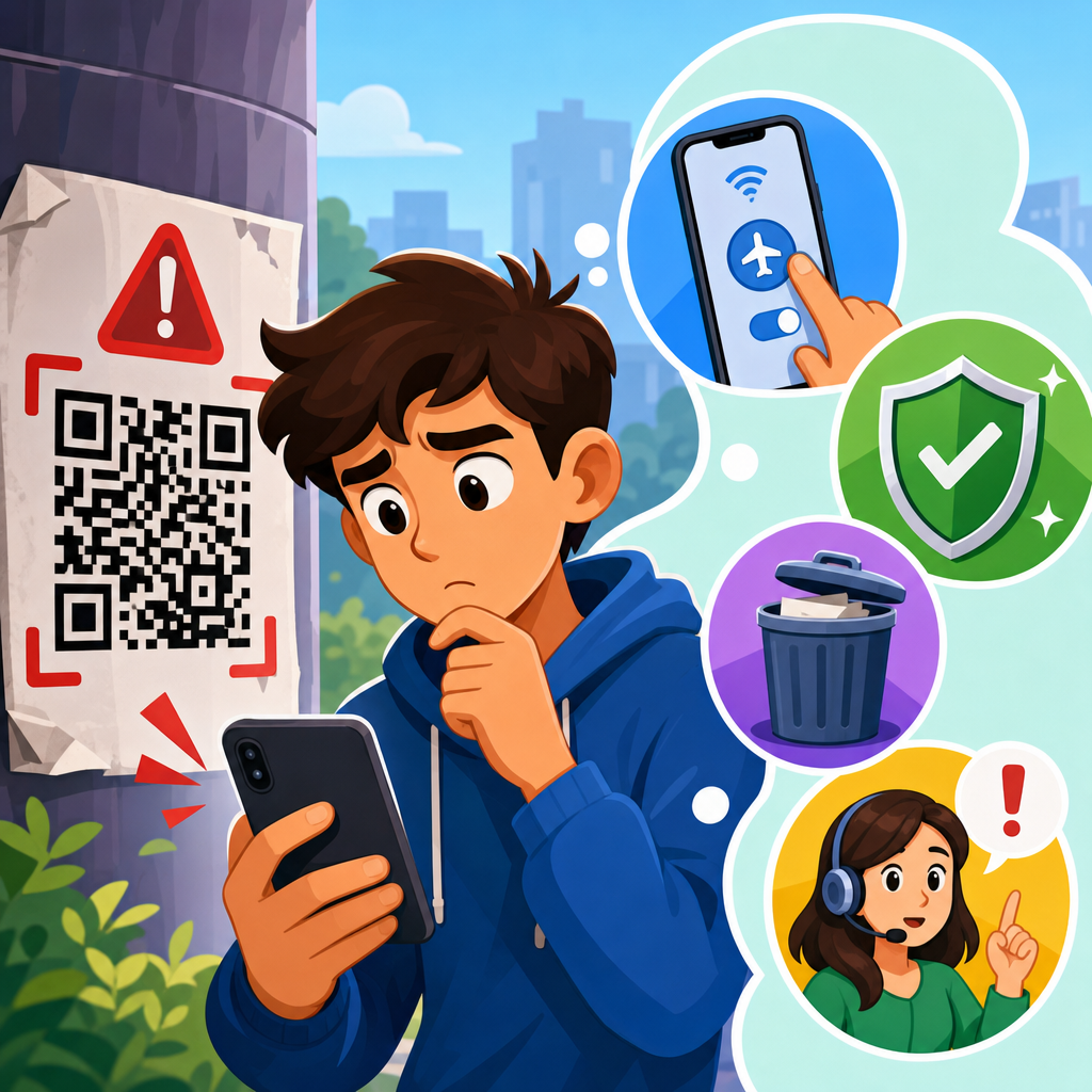 What to Do If You Scan a Suspicious QR Code