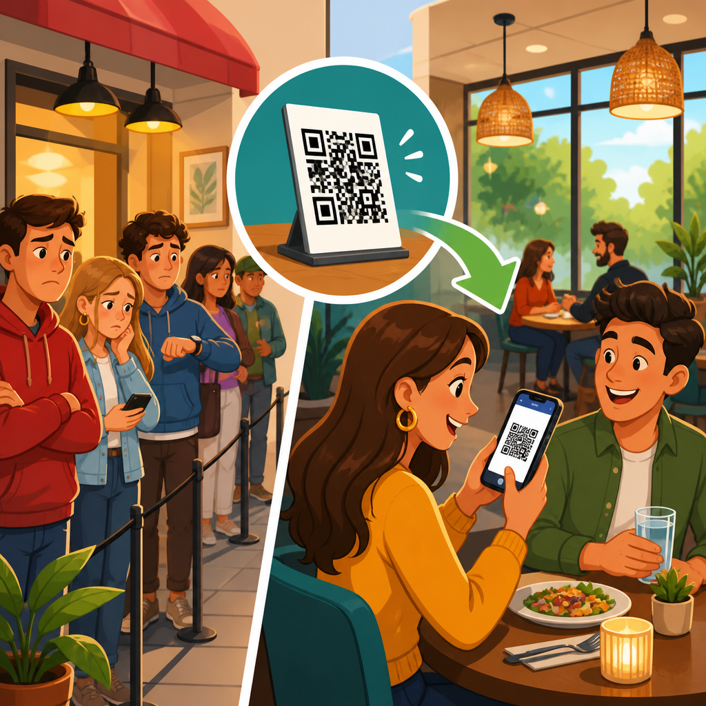 How QR Codes Reduce Wait Times in Restaurants