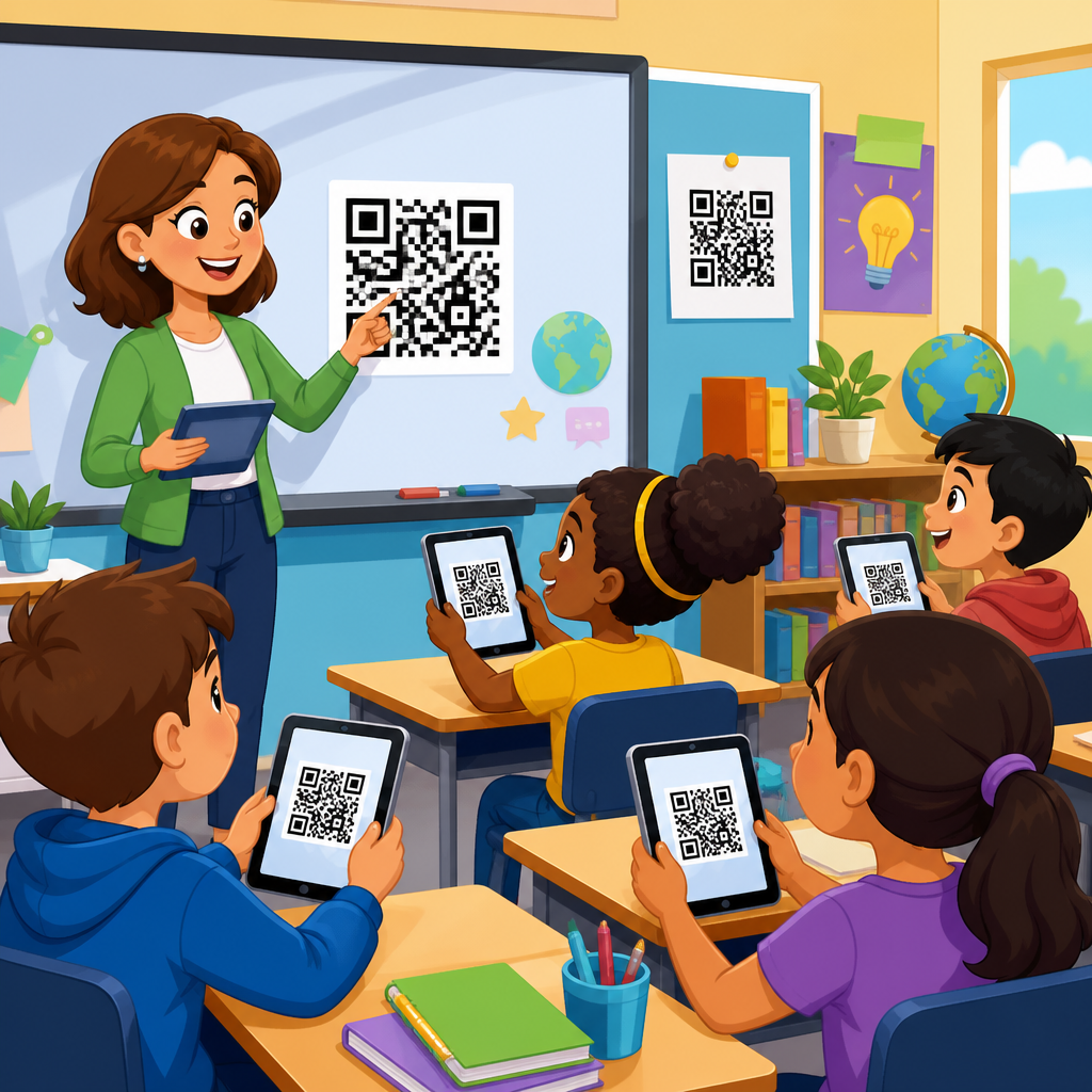 How Teachers Use QR Codes in the Classroom