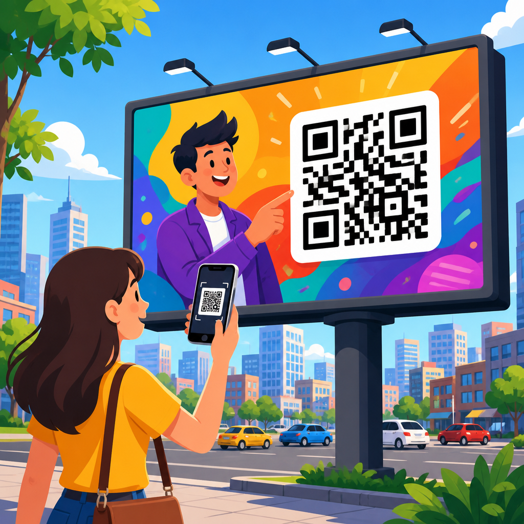 QR Codes for Billboard Advertising