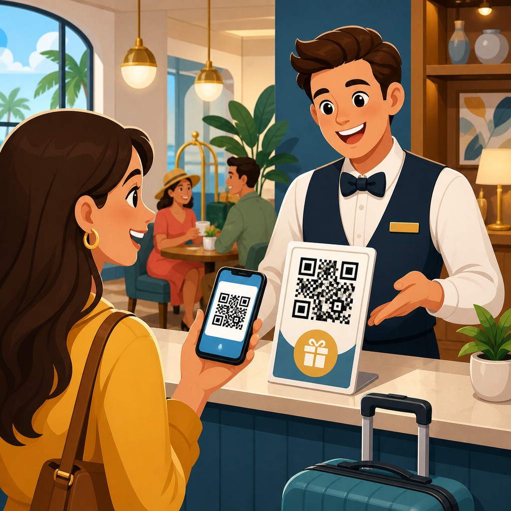 QR Codes for Hospitality Loyalty Programs