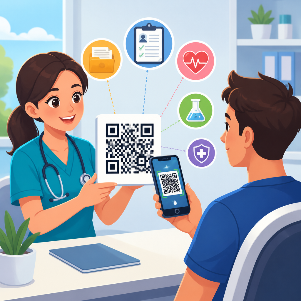QR Codes for Patient Information and Records