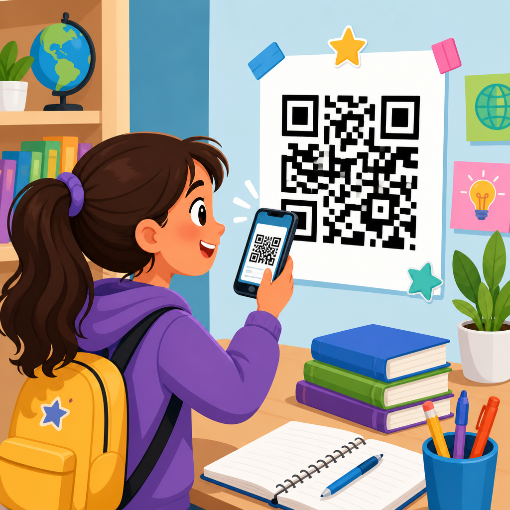 QR Codes for Student Assignments and Resources