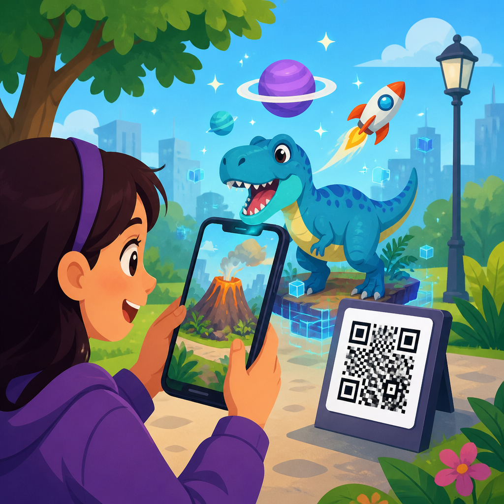 QR Codes for Augmented Reality Experiences