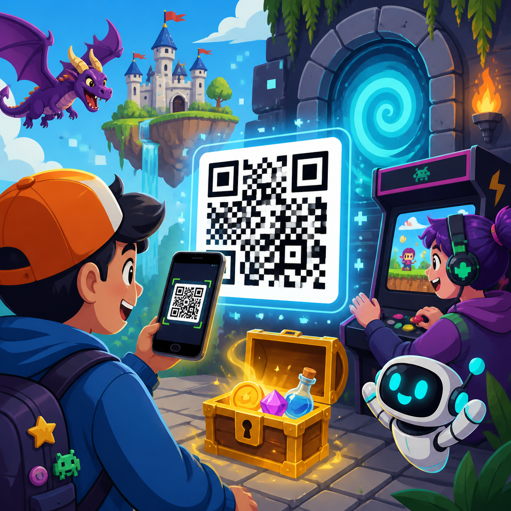 QR Codes in Gaming and Interactive Experiences