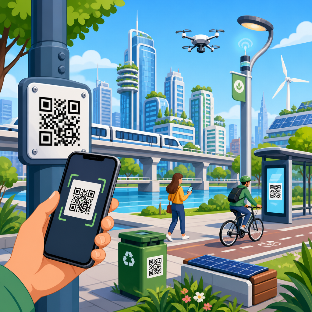 QR Codes in Smart Cities and Infrastructure